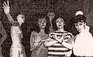 Michele Williams, Catherine Normoyle and Maya Potter in THE MAIDS